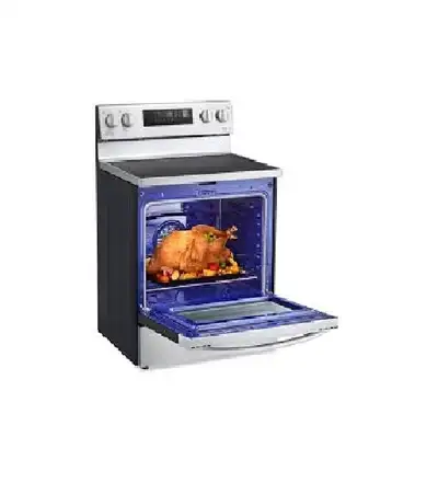 STOVE-LG-AIR FRYER-Stai Steel-FREE STANDING warranty-$899-no tax, View more