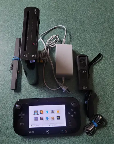 Wii U console system / extra motion remotes / PS # CUH-ZCT2U, View more