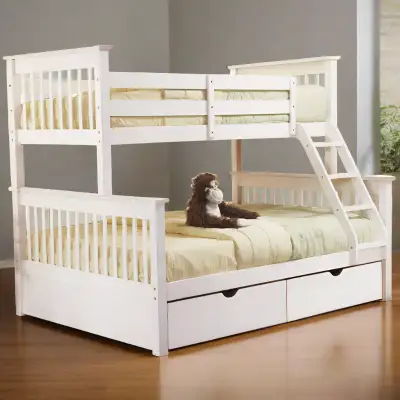 Victoria Bunk Bed SALE – Solid Pine | Twin & Full Sizes 30% OFF, View more