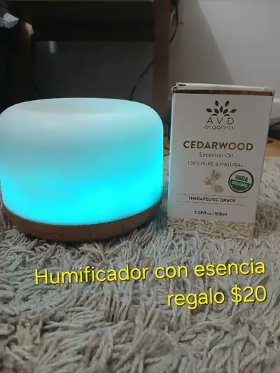 AVD Organics Cedarwood Oil & Humidifier, View more