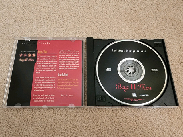 BOYZ II MEN CHRISTMAS INTERPRETATIONS MUSIC CD  in CDs, DVDs & Blu-ray in City of Toronto - Image 3