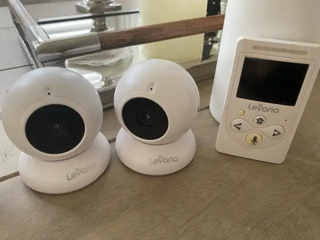 Levana Lila Two Camera Baby Video Monitor in Gates, Monitors & Safety in Markham / York Region - Image 4