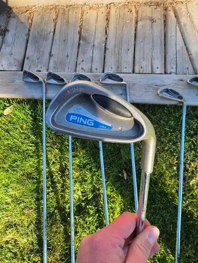 Classic Ping G2 irons, View more
