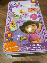 Dora themed dominos