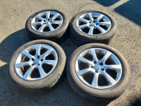 Infiniti G35 wheel and tire set Pirelli 215/55R17 w/ TPMS