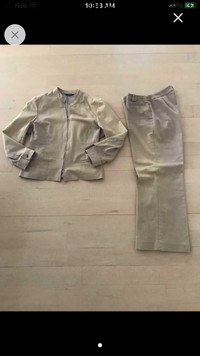 Women’s casual pant suit - 9P - costume pantalon pour femmes 