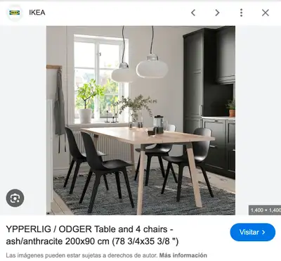 Dining Table (IKEA YPPERLIG ), View more