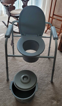 NEW Drive brand Medical Steel Commode Senior