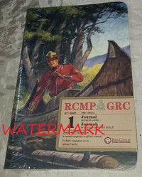 ROYAL CANADIAN MOUNTED POLICE (RCMP) JOURNAL, SEALED