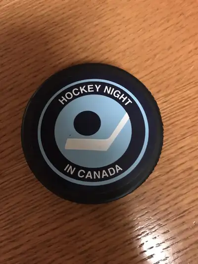 Hockey night in Canada puck bottle opener , View more