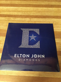 COLLECTABLE VINYL ALBUM-ELTON JOHN-DIAMONDS