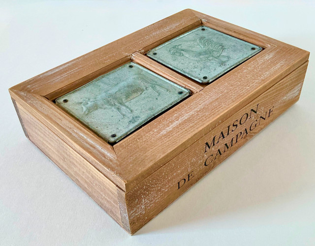 Collection Décoration Boîte en bois "Maison de campagne" dans Art et objets de collection  à Lévis - Image 2