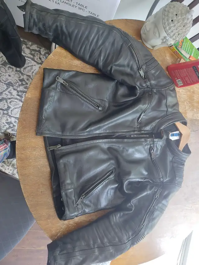 Motorcycle Leather jacket and pants in Motorcycle Parts & Accessories in Corner Brook - Image 3