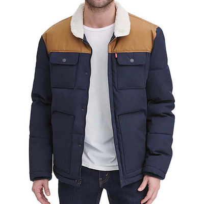 Levi’s Woodsman Puffer Jacket Navy Levis ⎮  Mens Size Medium, View more