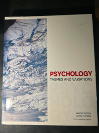 Psychology, Themes and Variations