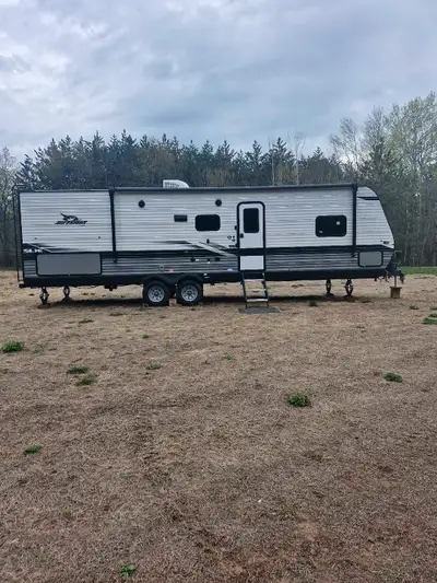 I'm selling a 2022 Jayco 295BHS, a spacious and well-maintained travel trailer perfect for family ad...