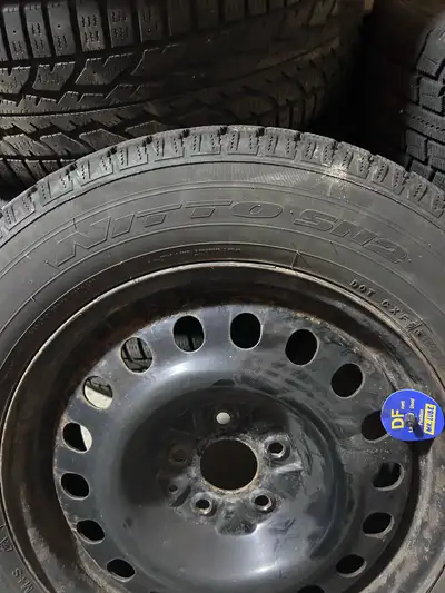 I have a set of 4 winter Nitto SN2 winter tires off a 2011 Honda CRV. They are 225/65R17 T102. Still...