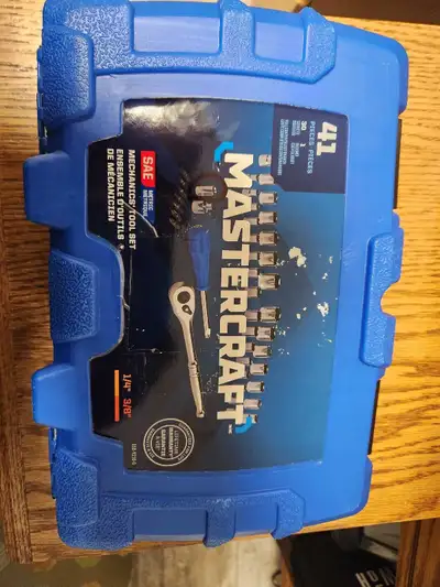 * i have a New 3/8 drive Master craft socket set for sale asking 25 dollars, if interested phone or...