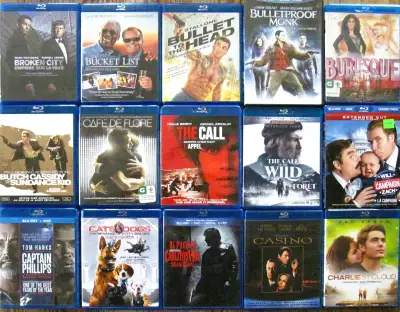 Blu-Ray Boîte # 02 - 07 1 - Broken City / Emprise Sur La Ville 2 - The Bucket List / Maintenant Ou J...