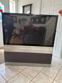 52” old style TV with build in CD 