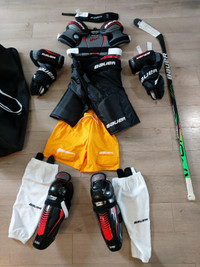 Bauer hockey gear starter set size junior Large