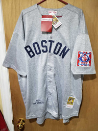 1939 Ted Williams Boston Red.Sox MLB m&n jersey 2xl nwt new