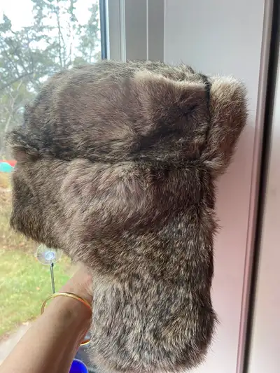 Trooper Hat Rabbit Fur– Small, View more