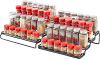 NEW MEIQIHOME 4 Tier Expandable Spice Rack Organizer 11.4 to 22"