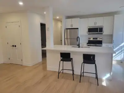 Bright 2 bedroom basement apartment with modern finishes and open living space. Clean layout, large...