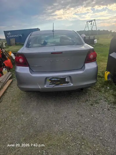 Selling my 2013 Dodge Avenger has almost 250000 km. Body is in mint shape, very little rust no light...