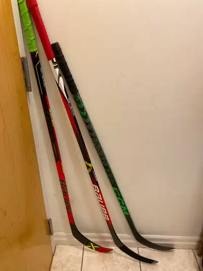 Barely Used Junior Hockey Sticks, View more