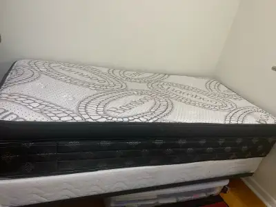 Large Single BedIncludes  Mattress, Box Spring, Metal Frame, View more