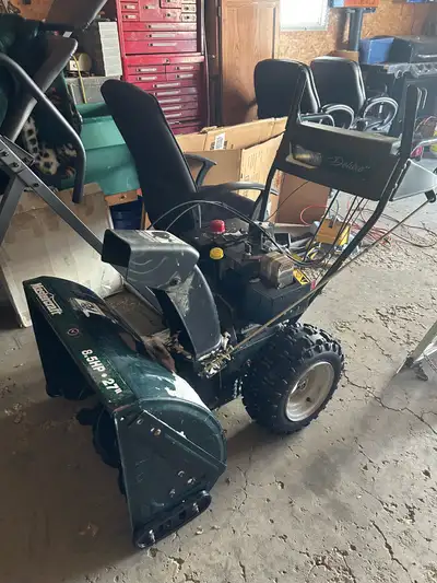Mastercraft 27” snowblower, View more