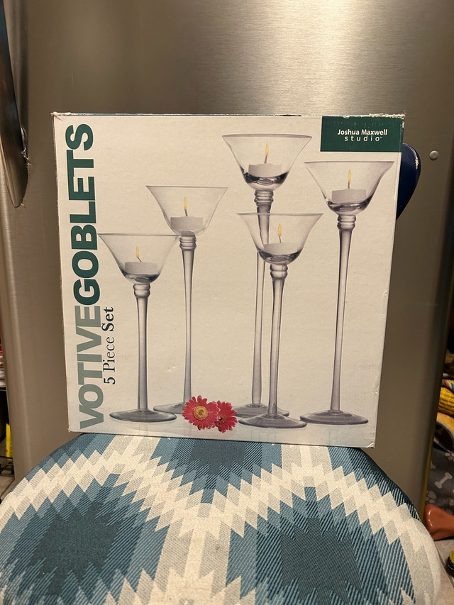 Joshua Maxwell Studio Votive Goblets 5 Piece Set in Kitchen & Dining Wares in Oakville / Halton Region