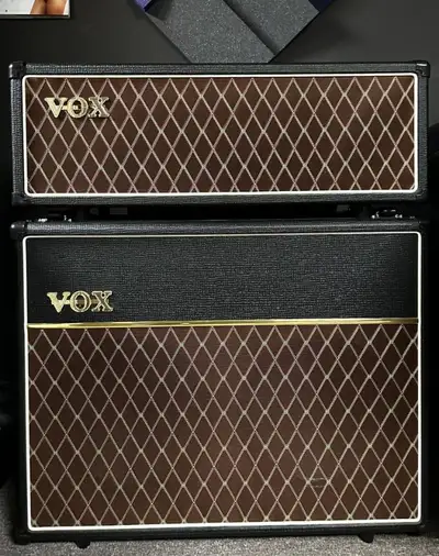 Vox AC30 Custom Series Head + Custom Series 2x12(G12M Greenback), View more