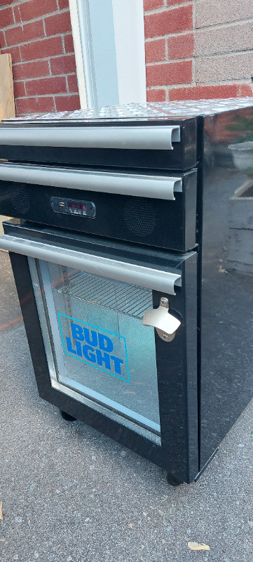 Toolbox Fridge Glass Door ,FM RADIO, USB in Other in City of Toronto