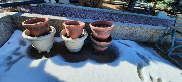 Plant flower pots in Plants, Fertilizer & Soil in Lethbridge - Image 3