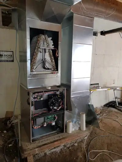 Furnace repair,Gas lines,Ductwork,Heating,Water Tank,Relocations, View more