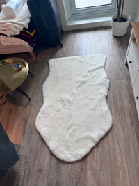 FOR SALE - Rug, white x 2 - FANTASTIC CONDITION