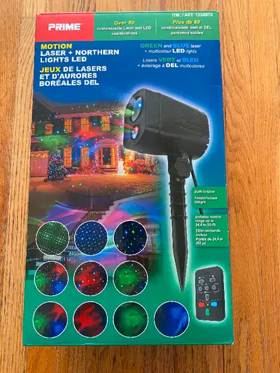 Motion Laser and Light LED, Voir plus