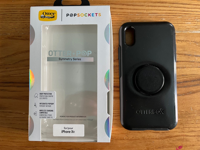 iPhone OtterBox with Pop Socket in Cell Phone Accessories in North Bay
