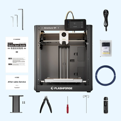 Flashforge Adventurer 5M 3D Printer, View more