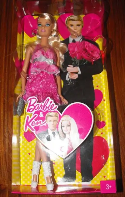-BARBIE doll 2013 PERFECT DATE WITH KEN $35 Step 2 art table and chair $55 Little mommy As sweet as...