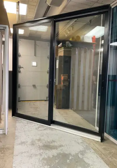1475PP Porte patio LOFT Aluminium 8 Noire 95 1/2×95 1/2 ouv. Dro, View more