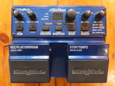 DigiTech Jamman Looper Phrase Sampler, View more