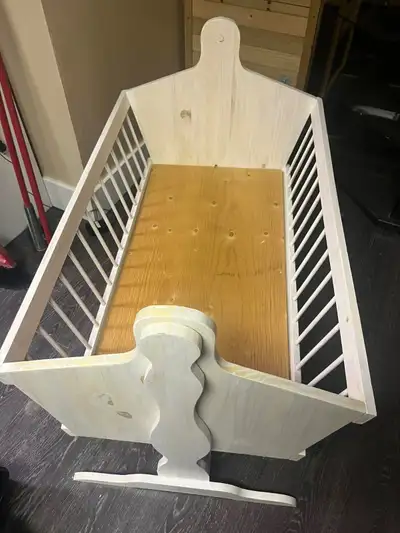 Wooden Baby Cradle, View more