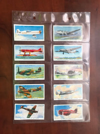 WD & HO Wills Speed Record tobacco card 1938 50 cards set