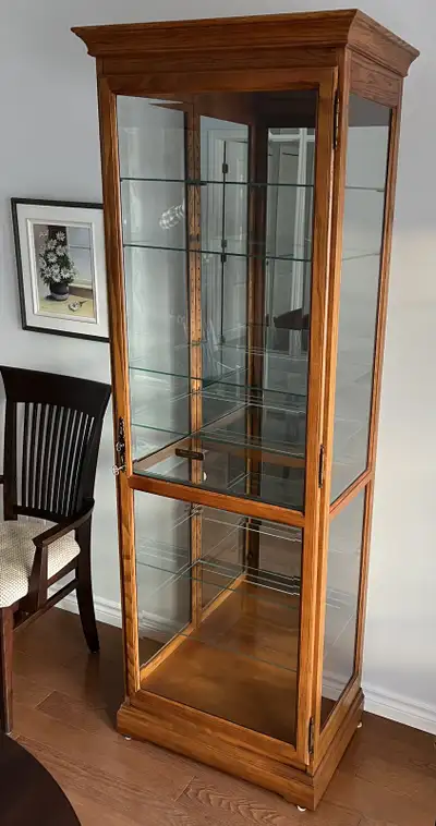 Armoire vitrée (vitrine/curio), View more
