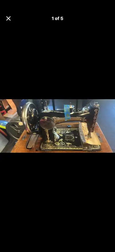 Frister & Rossmann Antique Sewing Machine, View more