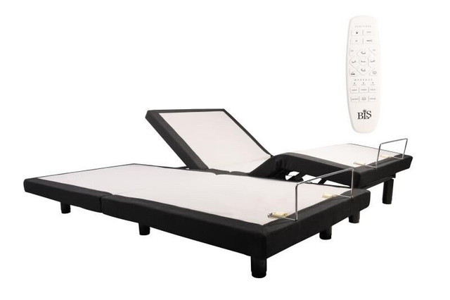 Massage Adjustable Bed Base with Wireless Remote, all size in Beds & Mattresses in Edmonton - Image 4